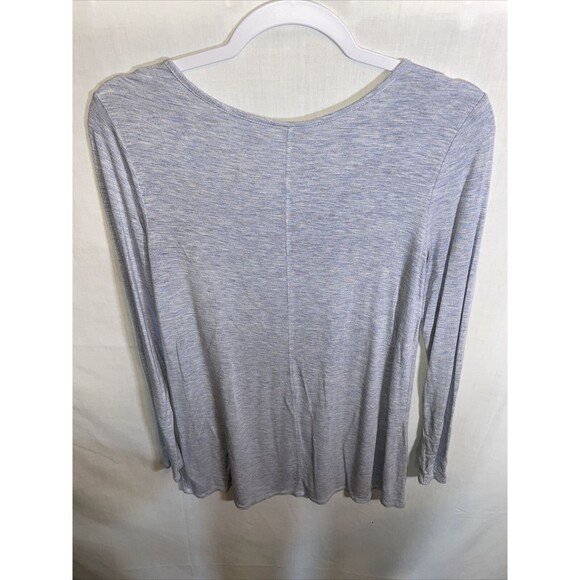 Kenar Casual Tunic Women’s Size Medium Gray Long Sleeve Round Neck - Picture 8 of 12